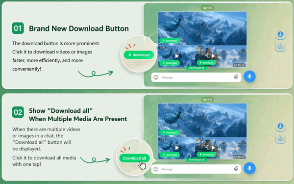 New download button and batch download
