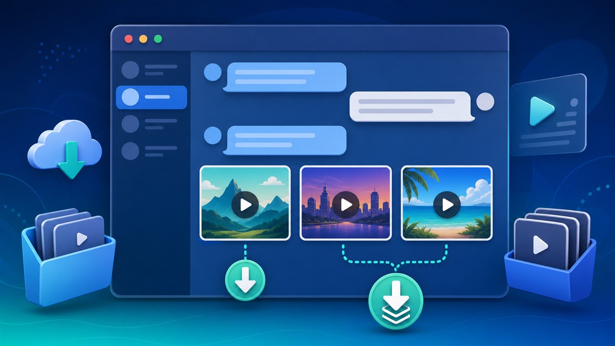 How to download videos on Telegram Web: Chrome plug-in single and batch tutorials