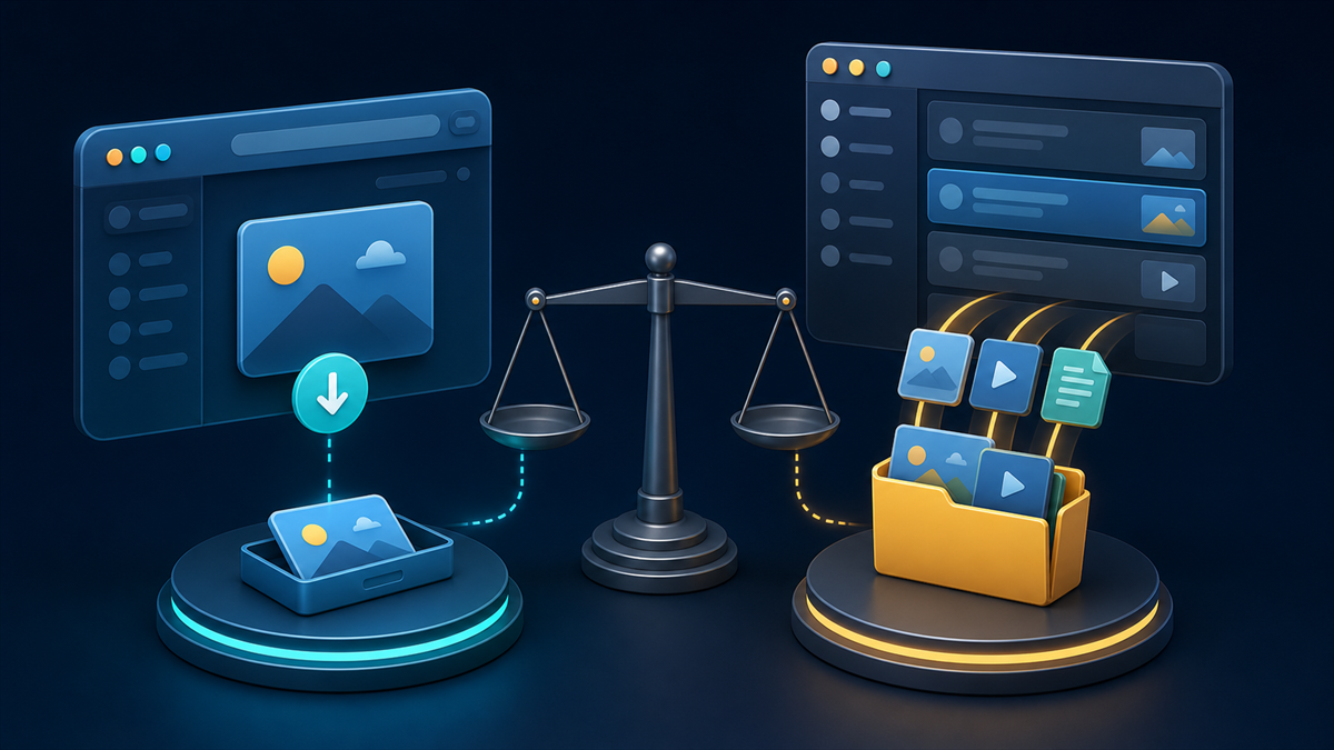 浏览器扩展与 Telegram Desktop 导出用途对比概念封面